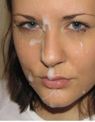 Часное фото сперма на лице